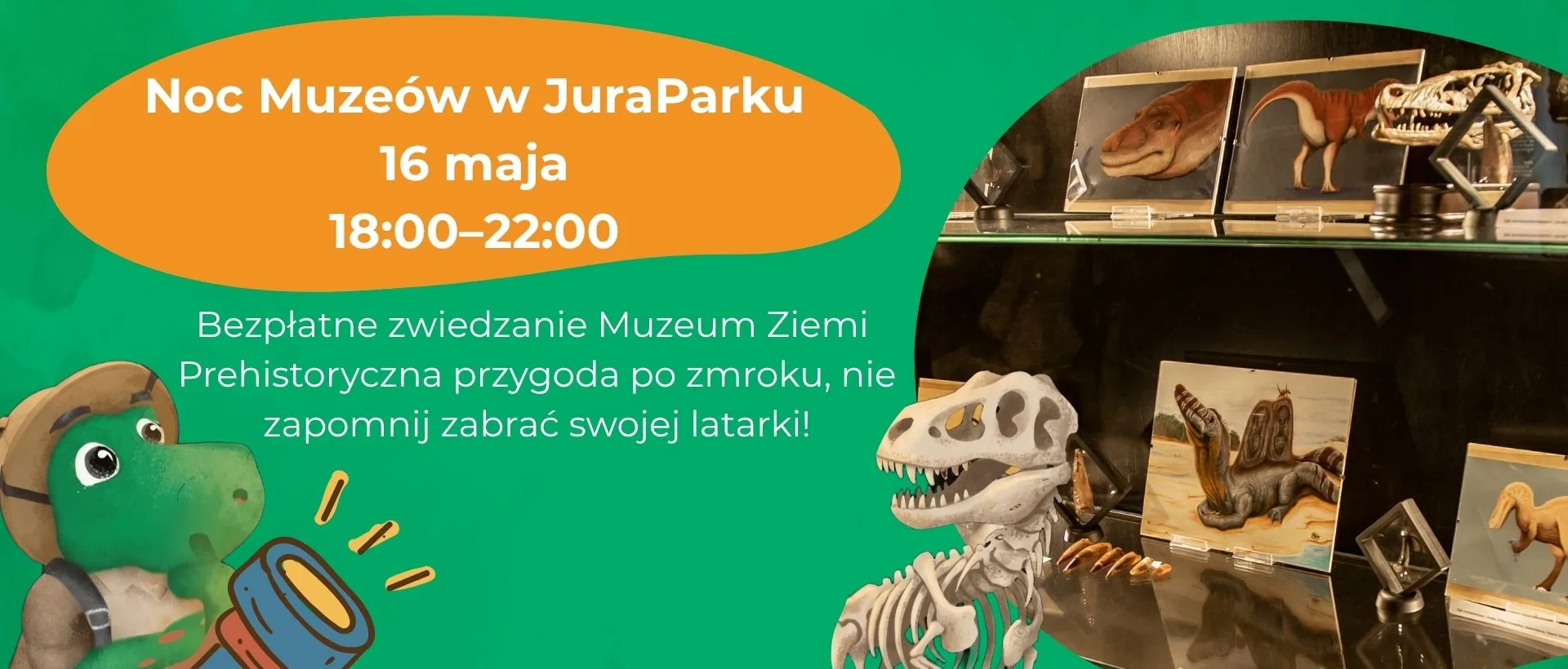 Noc Muzeów w JuraParku Solec